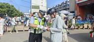 巢湖交警：走進菜市場 為老年騎行群體筑牢安全屏障