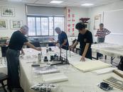 合肥市庐阳区双岗街道窦小桥社区开展“善行双岗，让爱飞翔——乐龄银丝堂”书画活动  