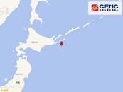 日本北海道沿岸远海发生6.2级地震