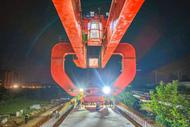 蚌埠：淮宿蚌城際鐵路完成全線架梁任務(wù)