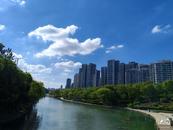 入伏首日 合肥市再现“高颜值”天空