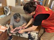 合肥市庐阳区双岗街道窦小桥社区开展“善行双岗 让爱飞翔”---“益家人”温情探访服务