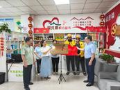 淮北市杜集区首家“骑手友好积分超市”暖“新”开业