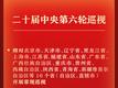 二十届中央第六轮巡视对象公布