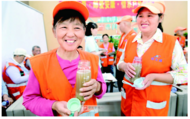 阜陽“愛心驛站”啟動 高溫天里享受清涼