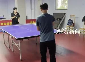 合肥一家面馆内设免费乒乓球室 老板吐露心声：与自身经历有关