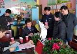 庐江县万山镇开展校园及周边安全大检查