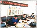 霍山县磨子潭片区《义务教育学校管理标准》县级核查开启