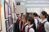 画笔绘就滁小 童心祝福祖国——合肥市滁州路小学举办师生书画展