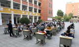 霍山文峰学校举办2019年初中部学生书法（写字）比赛