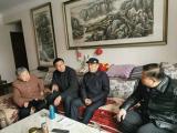 雪中送温情  ——六小荣城慰问退休教师