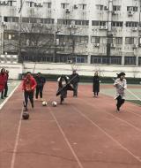 “凝心聚力同奋进，携手共欢迎新年”教职工趣味运动会