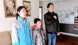 寿县三中组织九年级师生参加淮南市“网络直播升旗仪式”活动