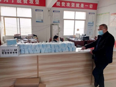 壽縣三中助力幫扶貧困村抗“疫”