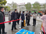 六安市副市长王岚莅临皖西中学检查指导高三初三返校开学准备工作