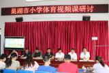 巢湖市小学体育视频课观摩研讨活动在巢湖市城南小学举行