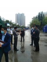 县委书记常言龙到五河一中调研疫情防控工作