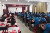 霍山县法院和检察院到霍山职业学校开展禁毒宣传活动