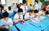 合肥市莲花小学用“劳动”庆祝节日