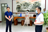 副市长沈辉到界首一中巡视中考工作