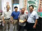六安市新安中学党总支开展建党99周年走访慰问家庭生活困难退休老党员活动