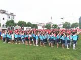庐江县同大镇中心小学师生千人大合唱，献礼建党99周年