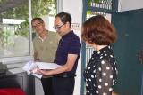 肥东特教学校迎接第三届合肥市文明校园专家评审到校检查指导