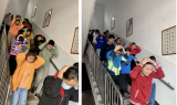 国耻不敢忘 吾辈当自强|巢湖四中初中部举行9.18防空疏散演练