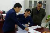 宋永年到霍山职业学校检查“英才班”教学工作