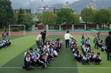 至德小学开展地震应急疏散演练
