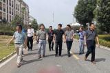 省教育厅安全稳定明察暗访工作组到霍山职业学校检查工作