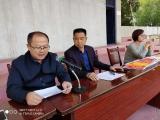 巢湖四中高三年级举行升旗仪式暨联考表彰大会
