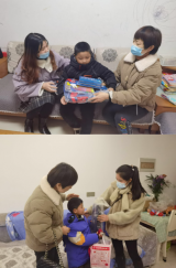 寒冬送暖，温情如春      ——合肥市逍遥津小学开展走访慰问学生活动