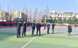 交流学习，携手共进——兄弟学校观摩界首一中激情跑操
