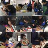 寿县安丰高中开展“迎新年创意美术嘉年华”活动