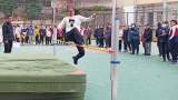 宿松县实验中学举办冬季田径运动会 