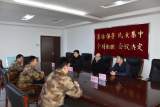 迎新春 送祝福 军民共建一家亲  —— 蚌埠田家炳中学到禹会区人武部进行慰问