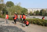 怀宁中学开展河湖“五清四乱”专项行动志愿服务活动