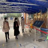 督导进校园开展防疫安全检查工作