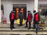 叶集二小党支部开展春节走访慰问  送温暖活动