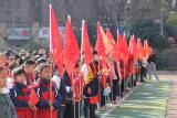 红领巾心向党·琥珀娃创未来——合肥市琥珀名城小学教育集团开学典礼暨升旗仪式