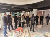 宿松县教育局副局长熊涛到程岭中小调研图书阅览室建设工作