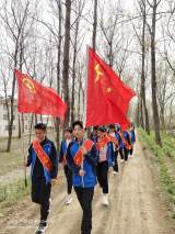 懷遠(yuǎn)縣項橋?qū)W校：開展清明祭英烈主題教育實踐活動
