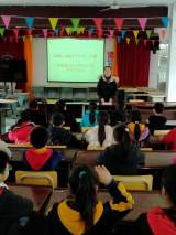 宿松县破凉中小召开新学期少先队开学工作会