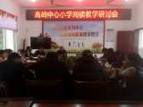 宿松县高岭乡中心小学召开语文课外阅读教学暨市级课题研讨会