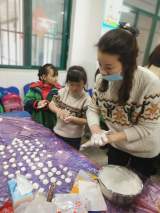 合肥市莲花小学：亲手搓汤圆，快乐闹元宵