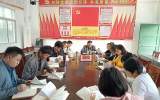 宿松县长铺中小党支部召开党史学习教育专题小组学习会