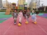 足伴童年 健康成长:合肥荣幼教育集团丽水分园开展足球游戏