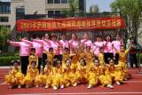 合肥市荣幼教育集团丽水分园参加庐阳区第八届幼儿园民间趣味体育游戏足球项目展演 