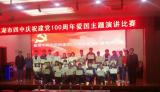 获奖名单！—— 巢湖四中庆祝建党100周年爱国主题演讲比赛